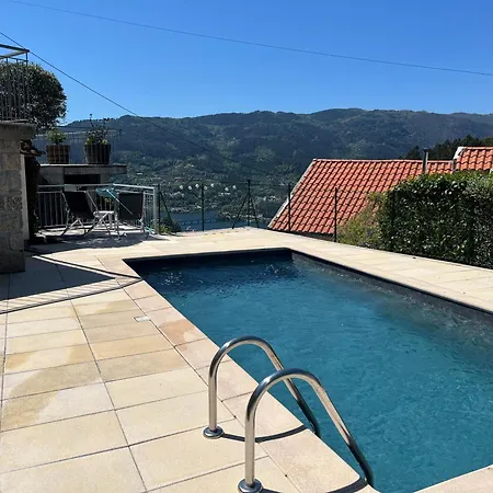 게스트하우스 Casa Da Lage - T1 - Piscina Privada - Bbq - Vistas Rio - 