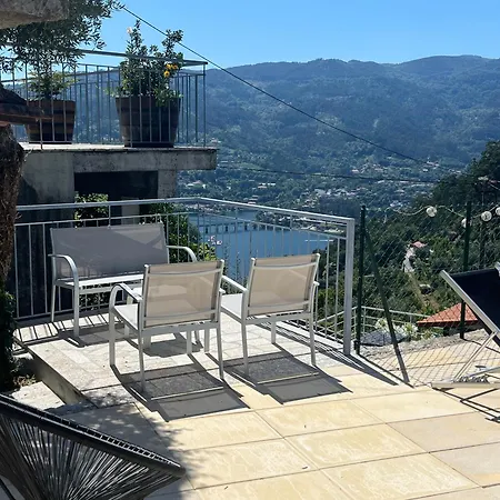 Casa Da Lage - T1 - Piscina Privada - Bbq - Vistas Rio - 