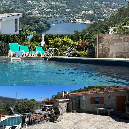 게스트하우스 Casa Da Lage - T1 - Piscina Privada - Bbq - Vistas Rio - 