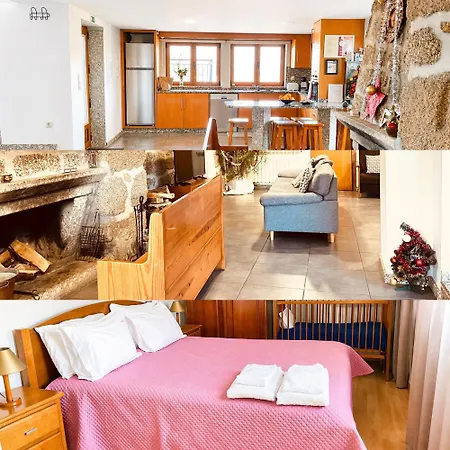 Casa Da Lage - T1 - Lareira - Ac - 